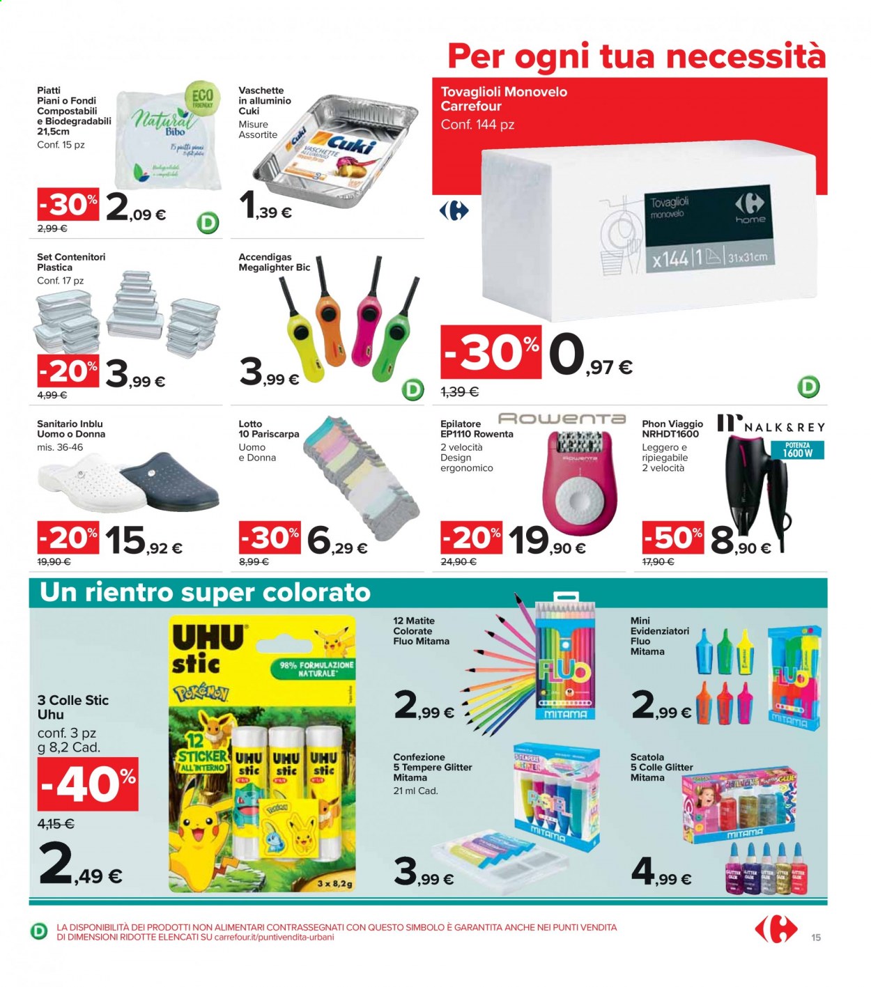 Volantino Carrefour - 12/8/2021 - 26/8/2021. Pagina 15