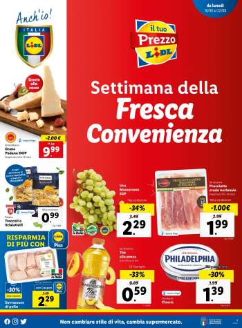 Volantino Lidl - 16.8.2021 - 22.8.2021.