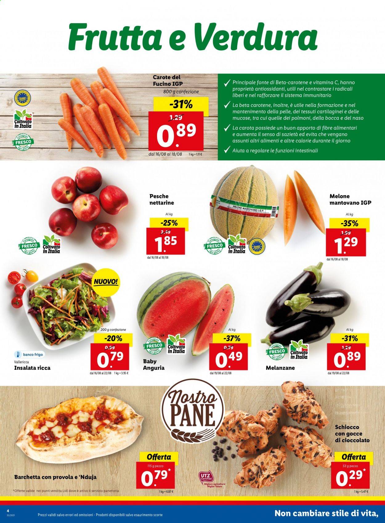 Volantino Lidl - 16/8/2021 - 22/8/2021. Pagina 4