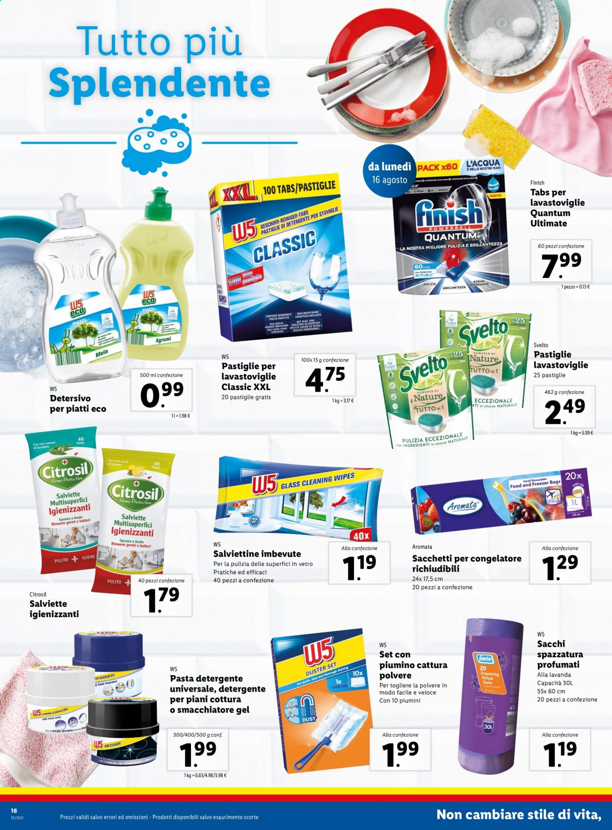 Volantino Lidl - 16/8/2021 - 22/8/2021. Pagina 16