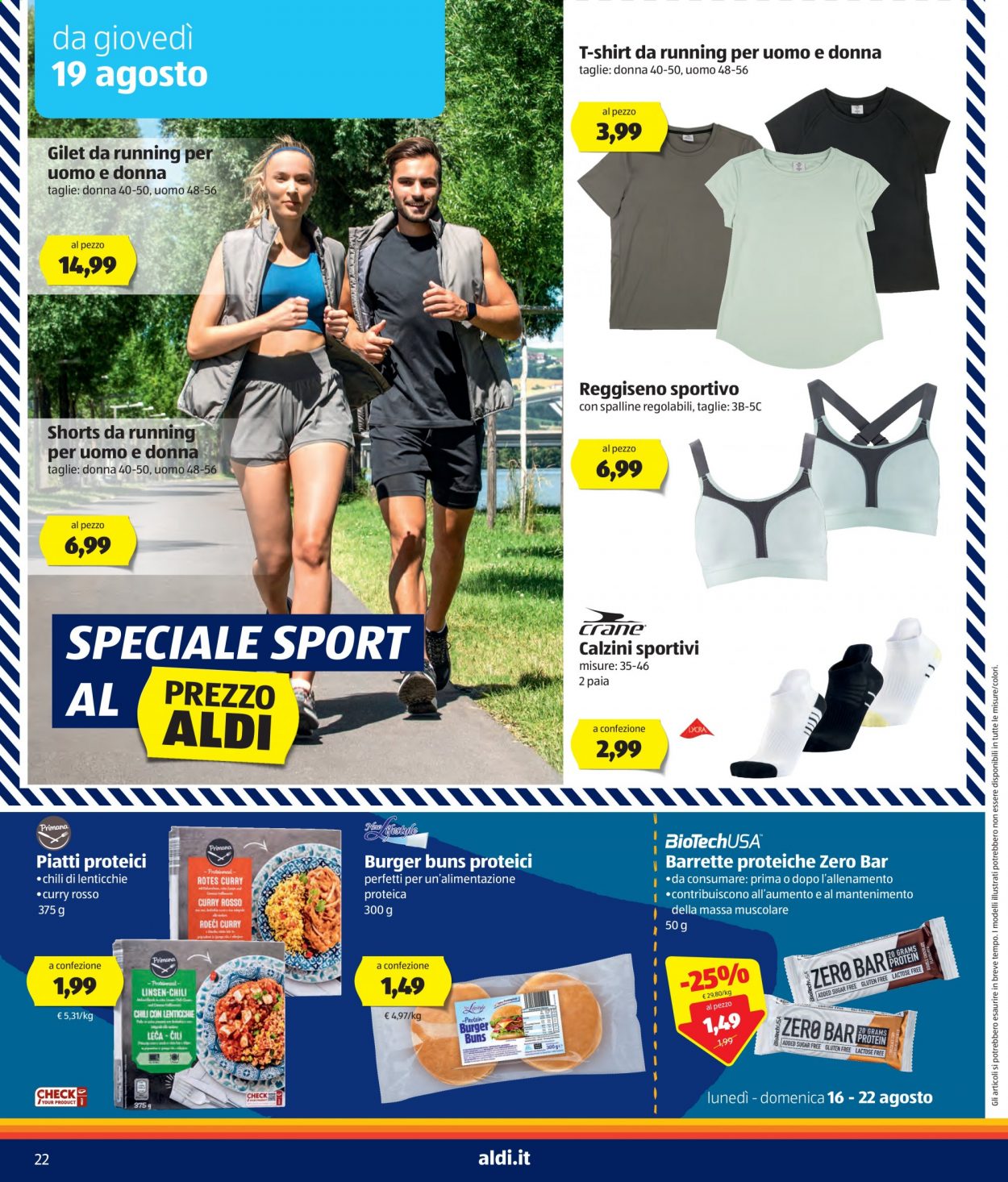 Volantino Aldi - 16/8/2021 - 22/8/2021. Pagina 22