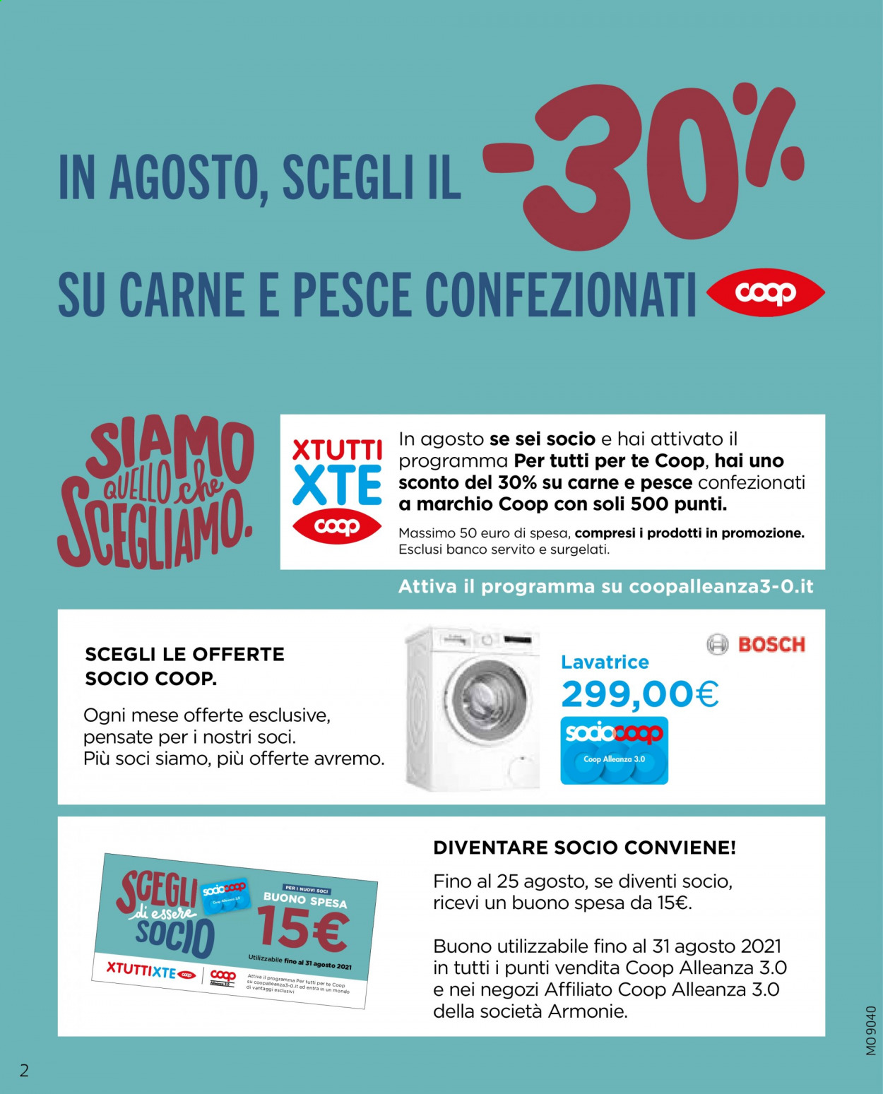Volantino Coop - 12/8/2021 - 25/8/2021. Pagina 2