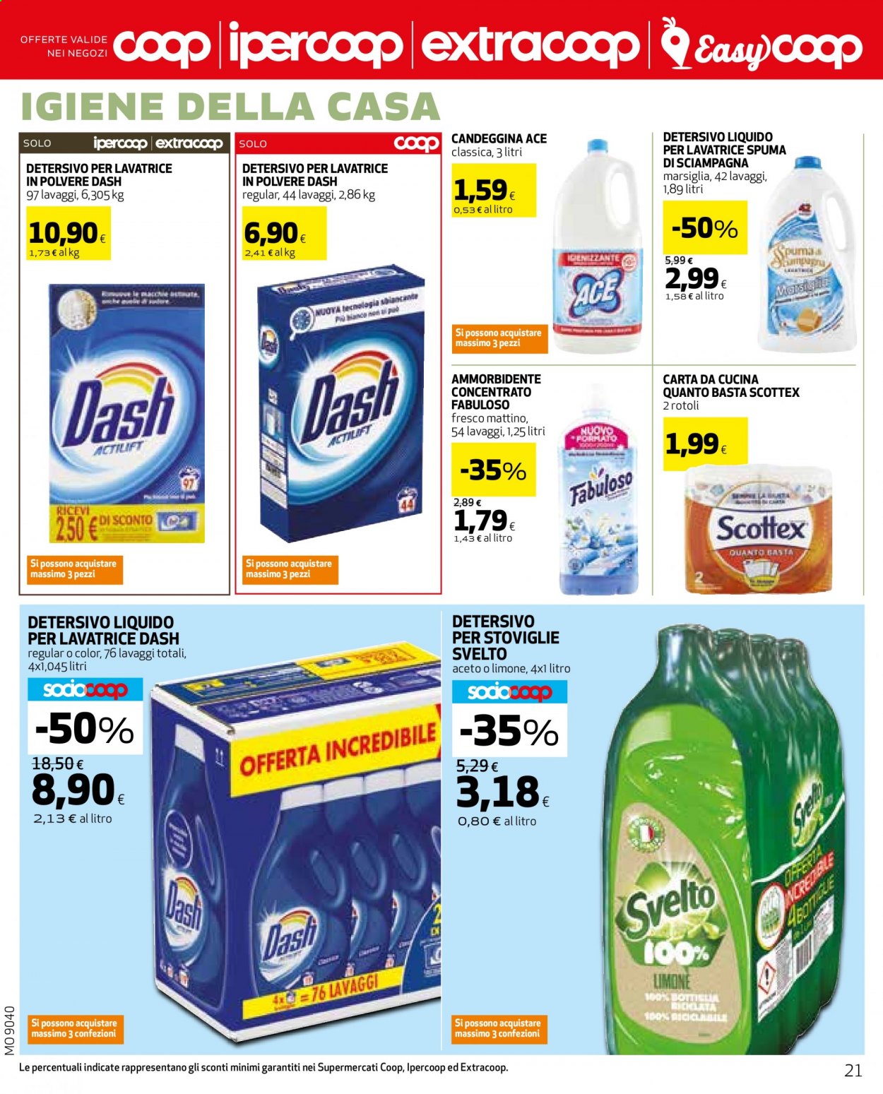 Volantino Coop - 12/8/2021 - 25/8/2021. Pagina 21