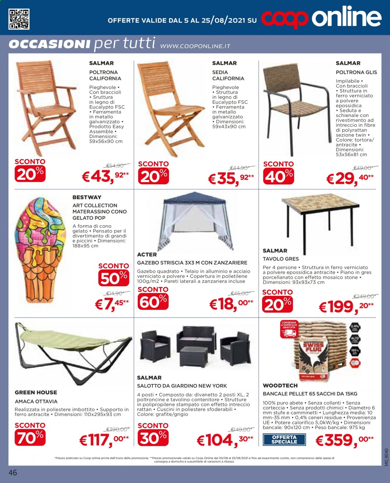 Volantino Coop - 12/8/2021 - 25/8/2021. Pagina 46