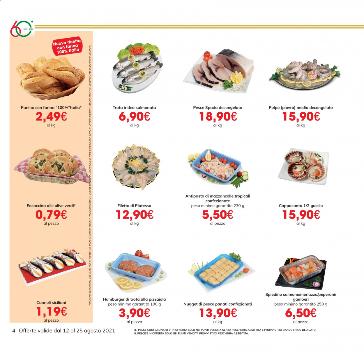 Volantino Eurospar - 12/8/2021 - 25/8/2021. Pagina 4