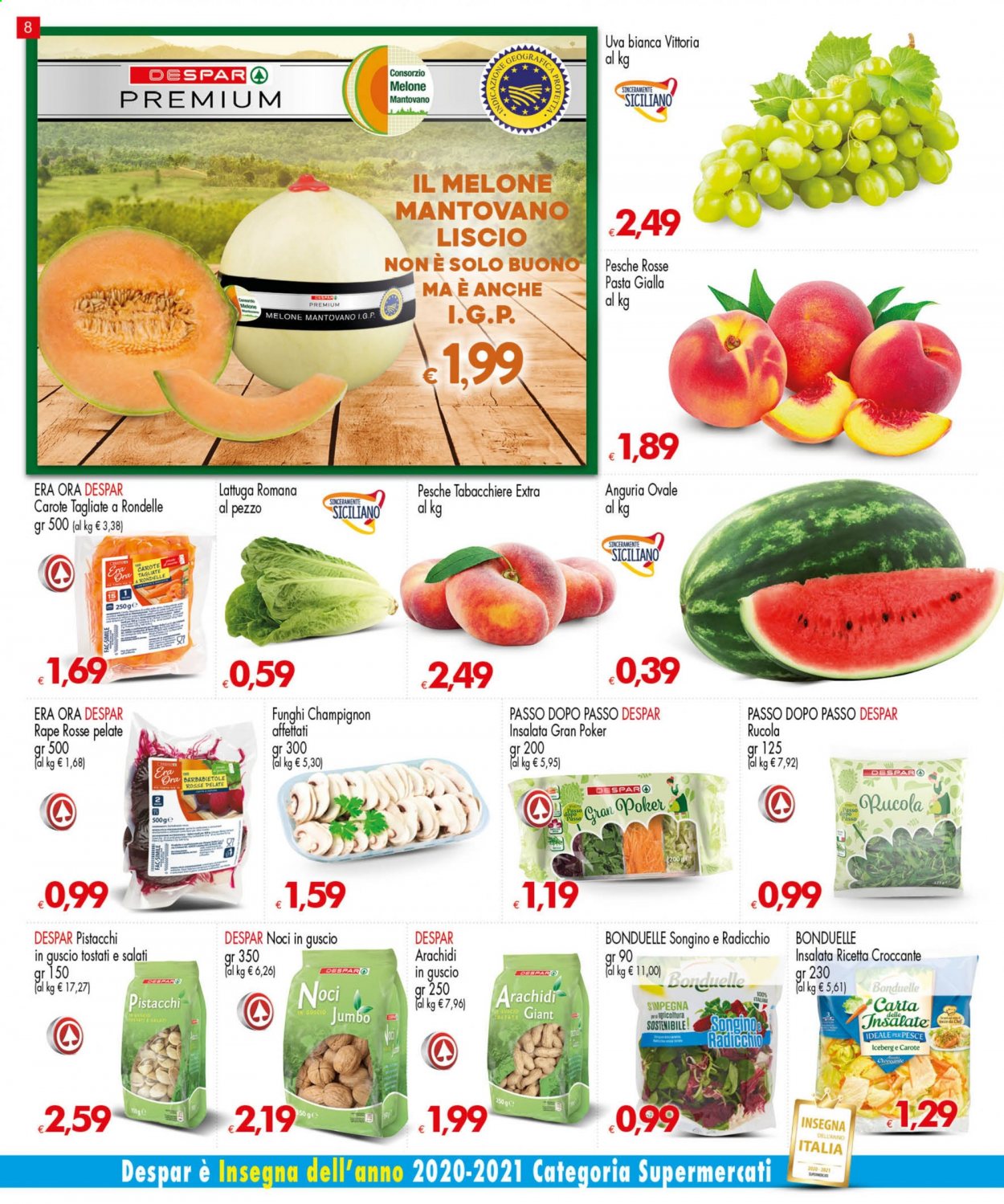 Volantino Eurospar - 12/8/2021 - 25/8/2021. Pagina 8