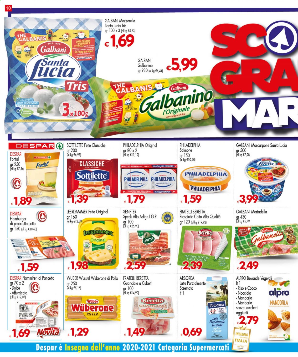 Volantino Eurospar - 12/8/2021 - 25/8/2021. Pagina 10