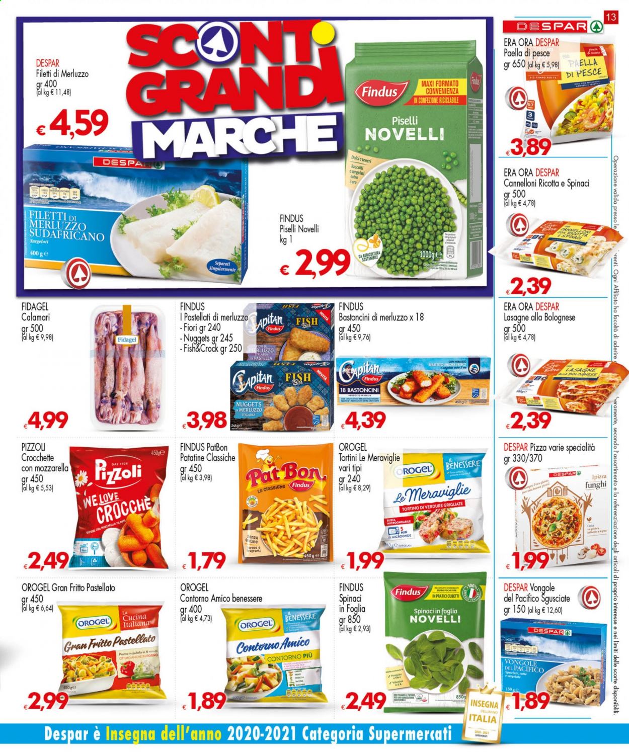 Volantino Eurospar - 12/8/2021 - 25/8/2021. Pagina 13