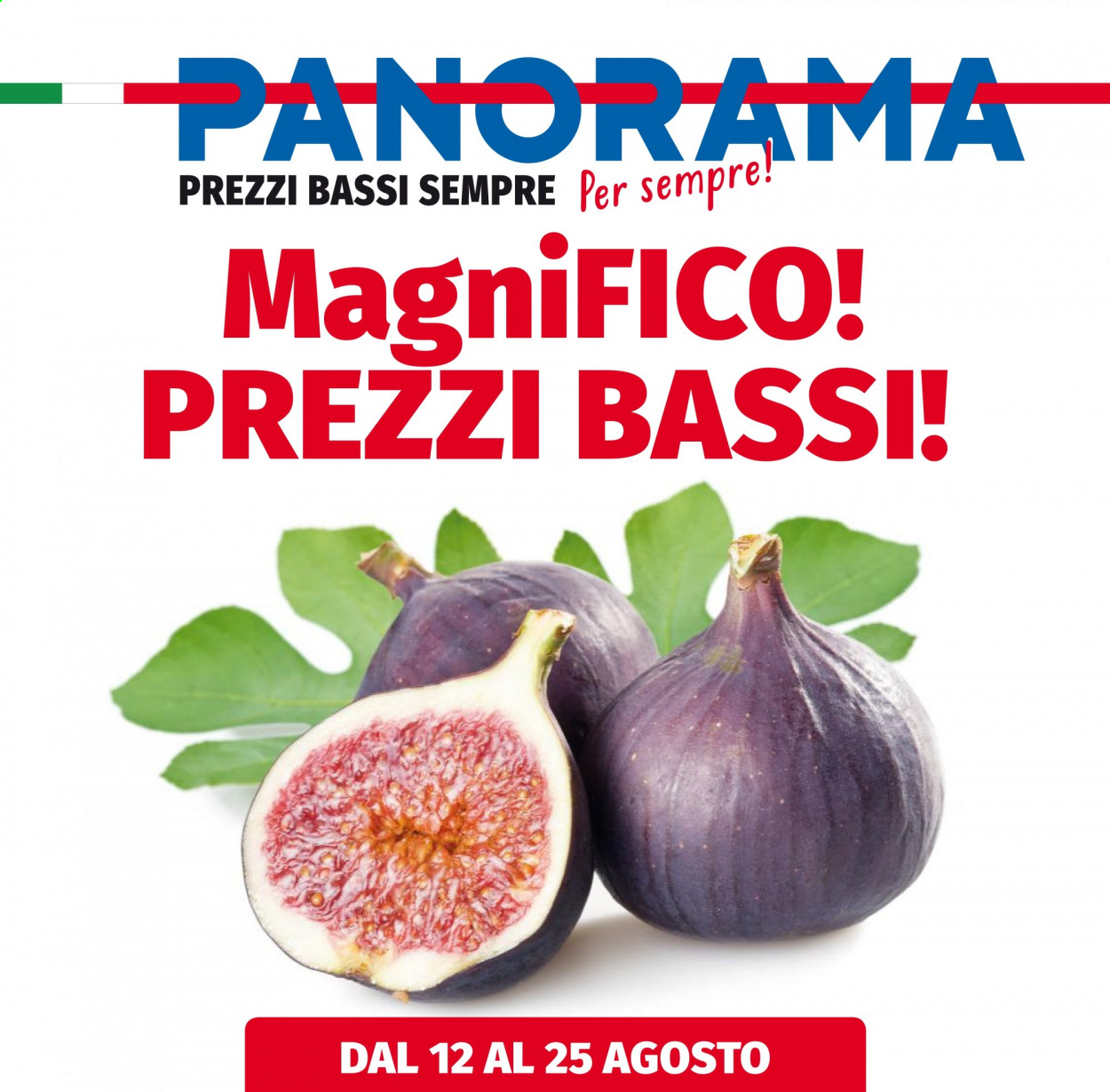 Volantino Panorama - 12/8/2021 - 25/8/2021. Pagina 1