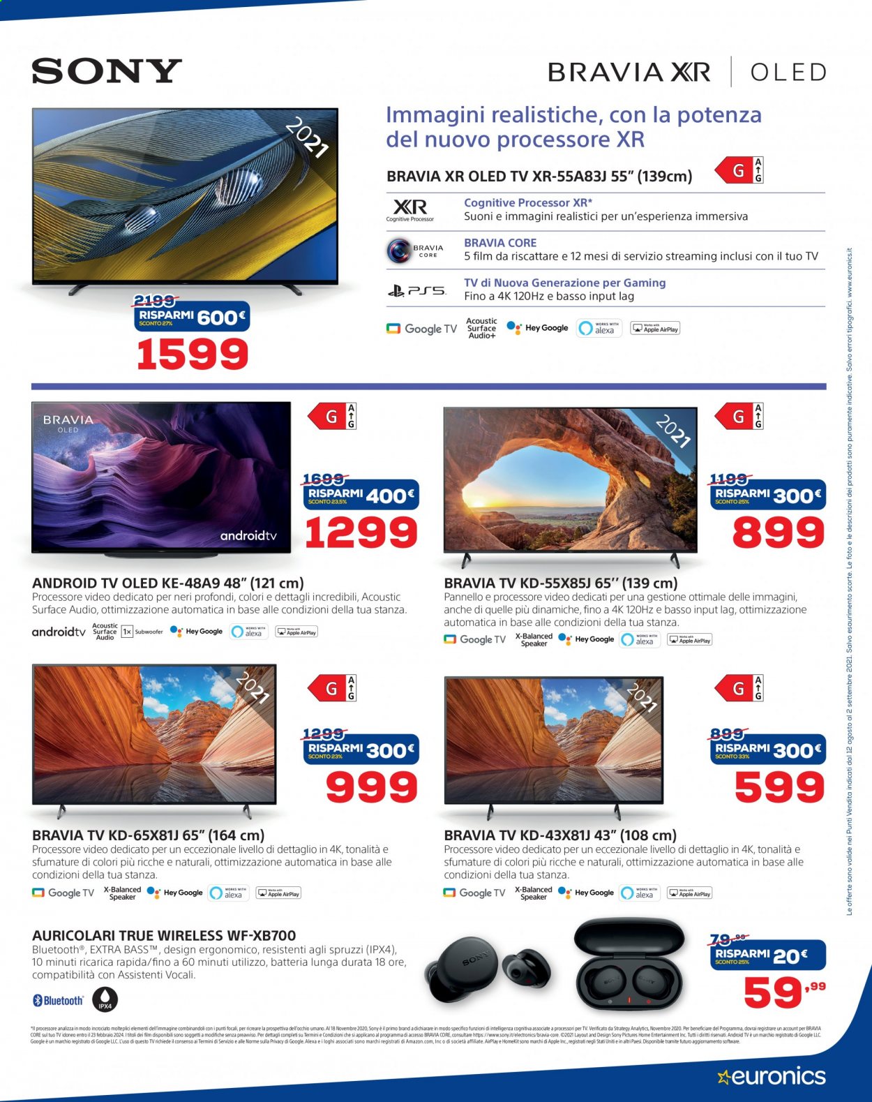 Volantino Euronics - 13/8/2021 - 31/8/2021. Pagina 2
