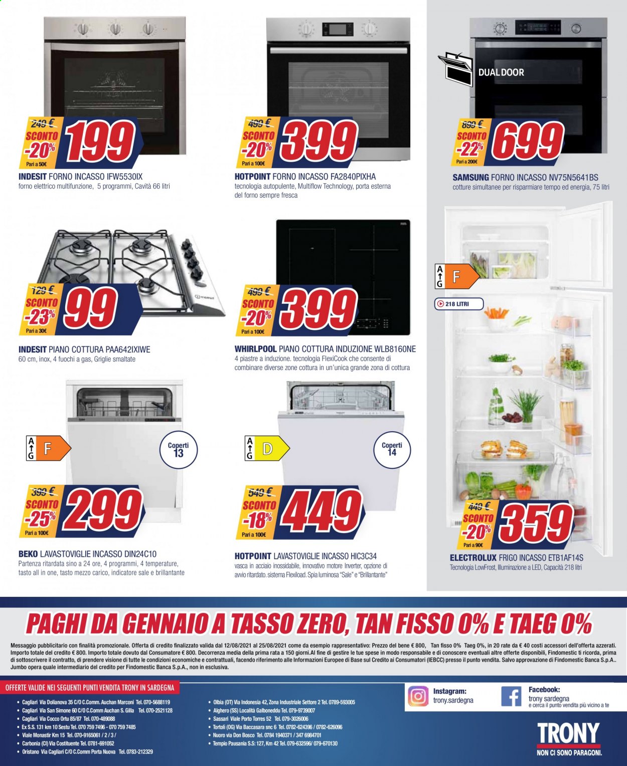 Volantino Trony - 12/8/2021 - 25/8/2021. Pagina 23