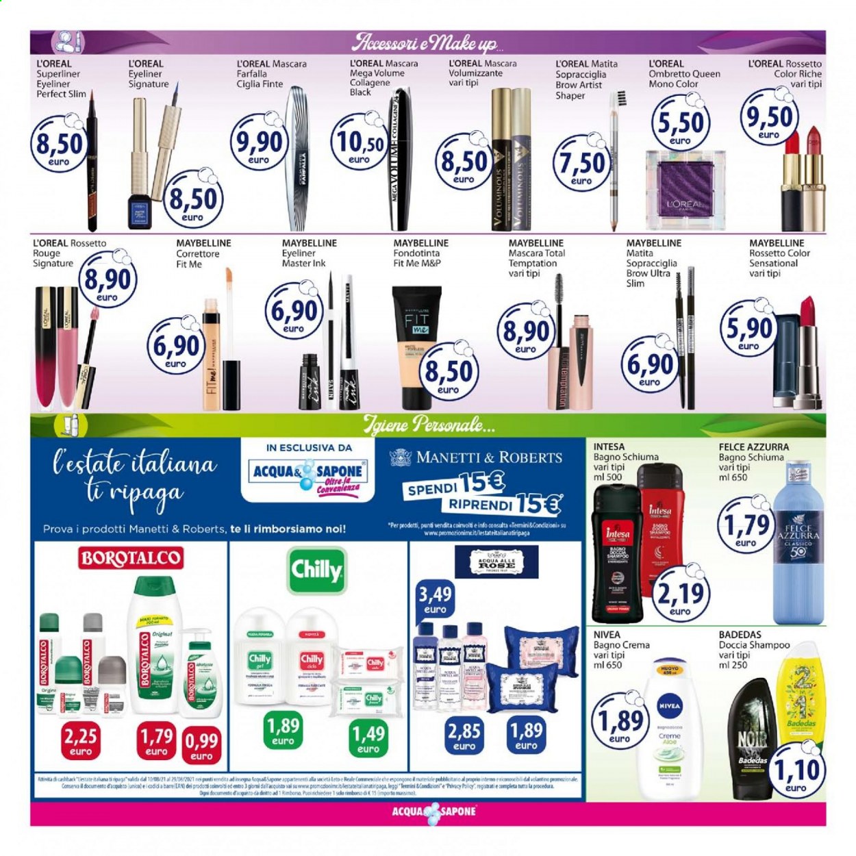 Volantino Acqua & Sapone - 16/8/2021 - 29/8/2021. Pagina 5