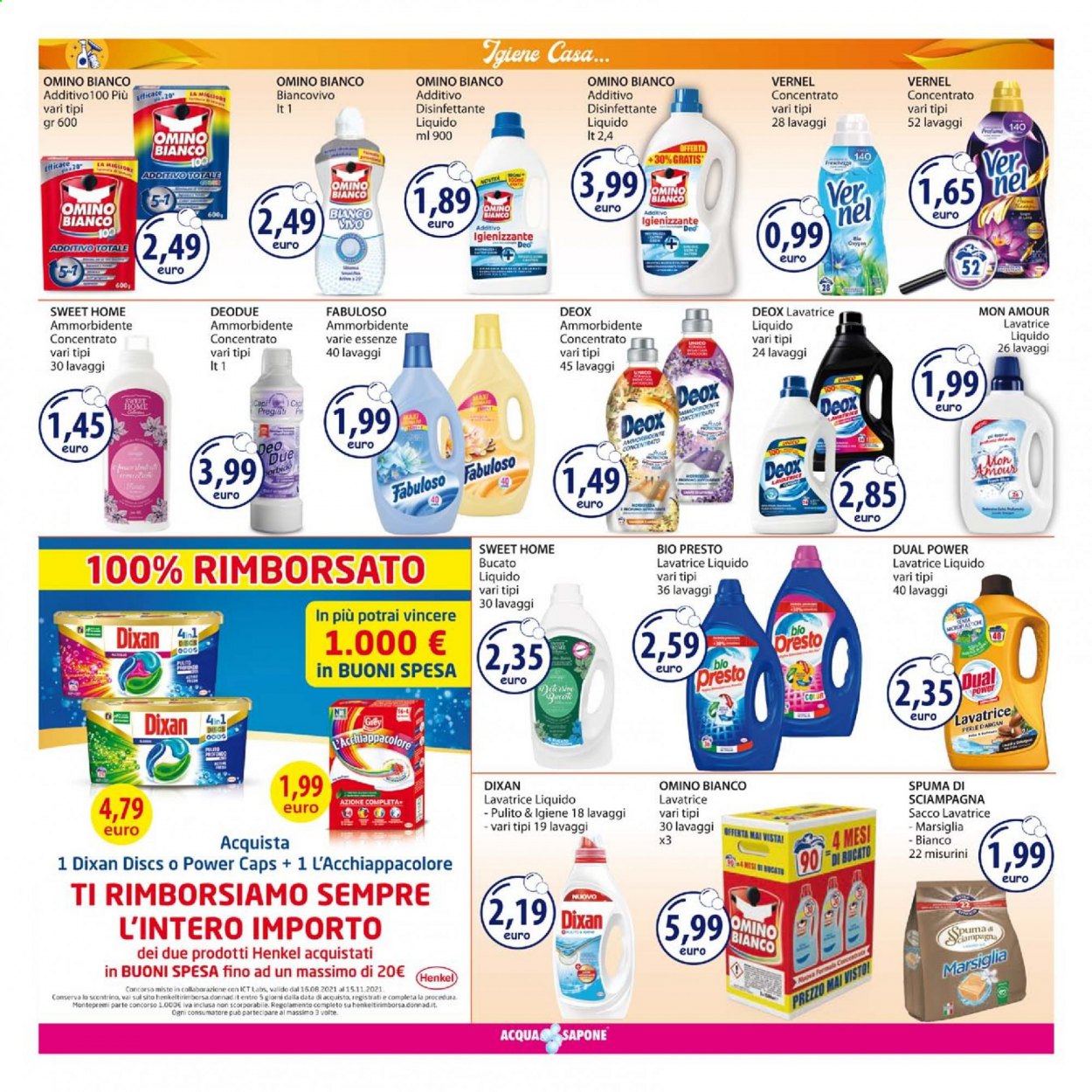 Volantino Acqua & Sapone - 16/8/2021 - 29/8/2021. Pagina 19