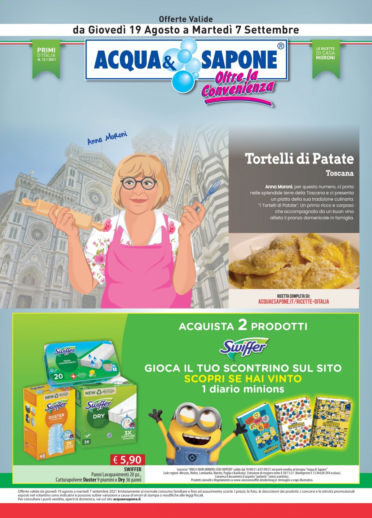 Volantino Acqua & Sapone - 19/8/2021 - 7/9/2021. Pagina 1