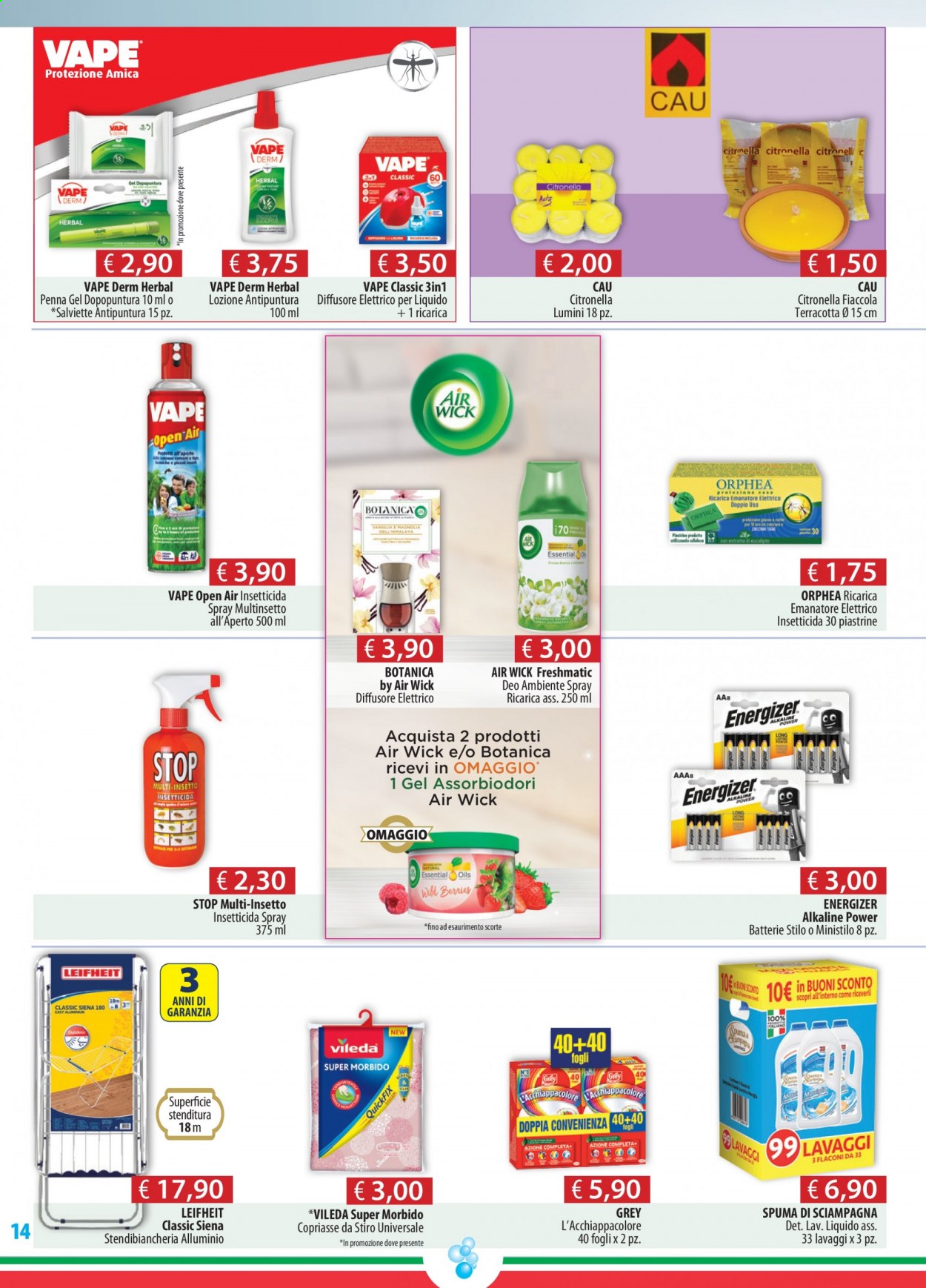 Volantino Acqua & Sapone - 19/8/2021 - 7/9/2021. Pagina 14