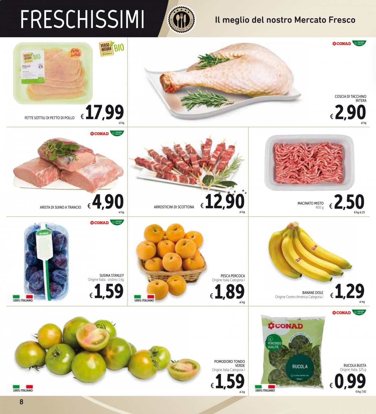 Volantino Conad - 19/8/2021 - 29/8/2021. Pagina 8