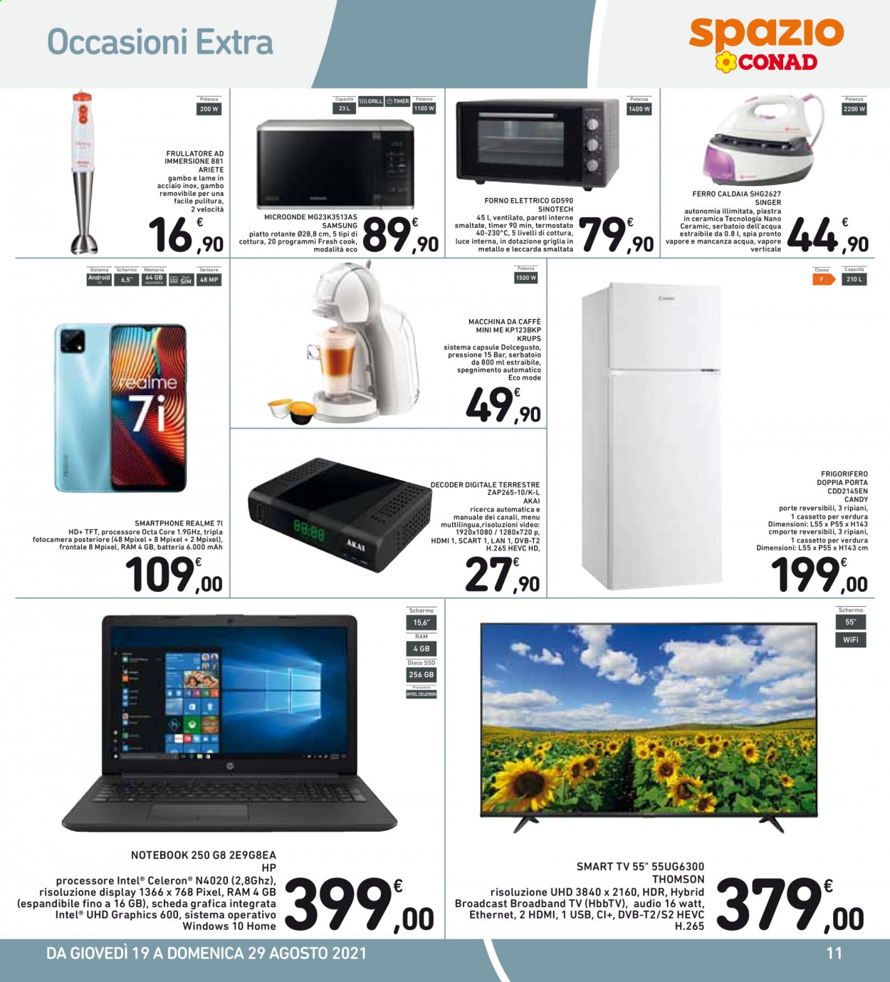 Volantino Conad - 19/8/2021 - 29/8/2021. Pagina 11