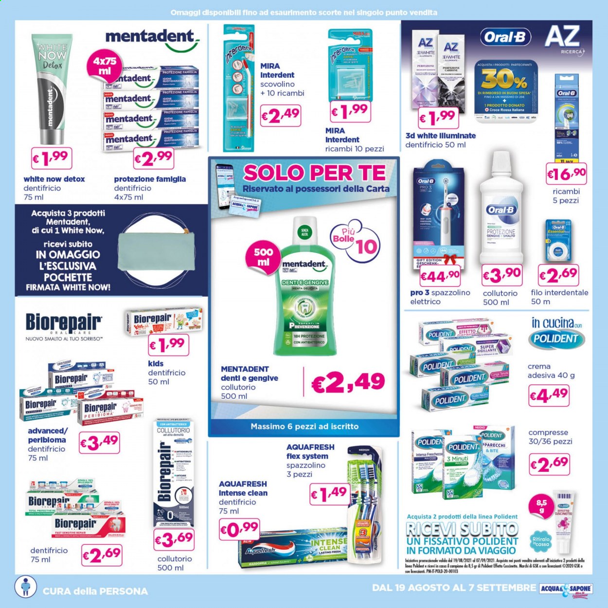 Volantino Acqua & Sapone - 19/8/2021 - 7/9/2021. Pagina 13