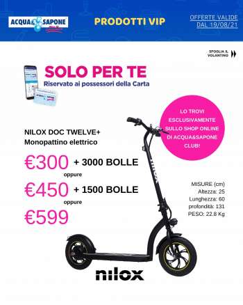 Volantino Acqua & Sapone - 19.8.2021 - 7.9.2021.