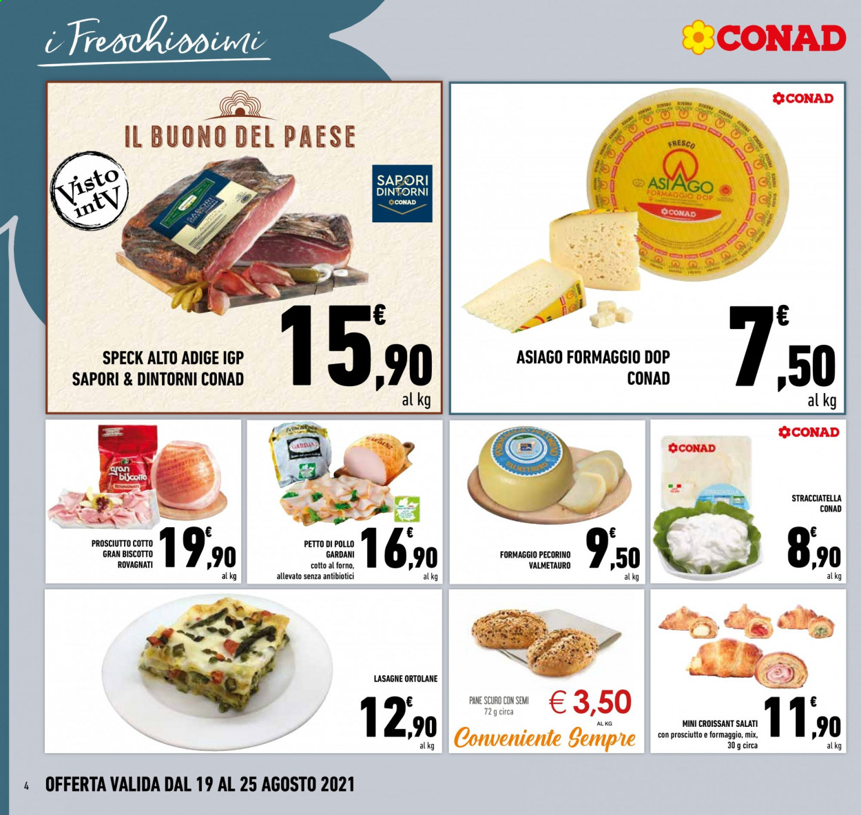 Volantino Conad - 19/8/2021 - 25/8/2021. Pagina 4