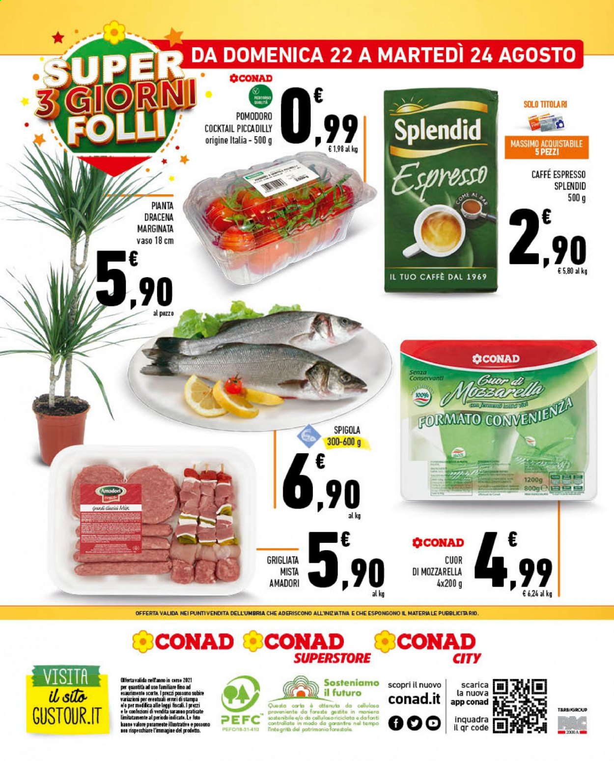Volantino Conad - 18/8/2021 - 24/8/2021. Pagina 12