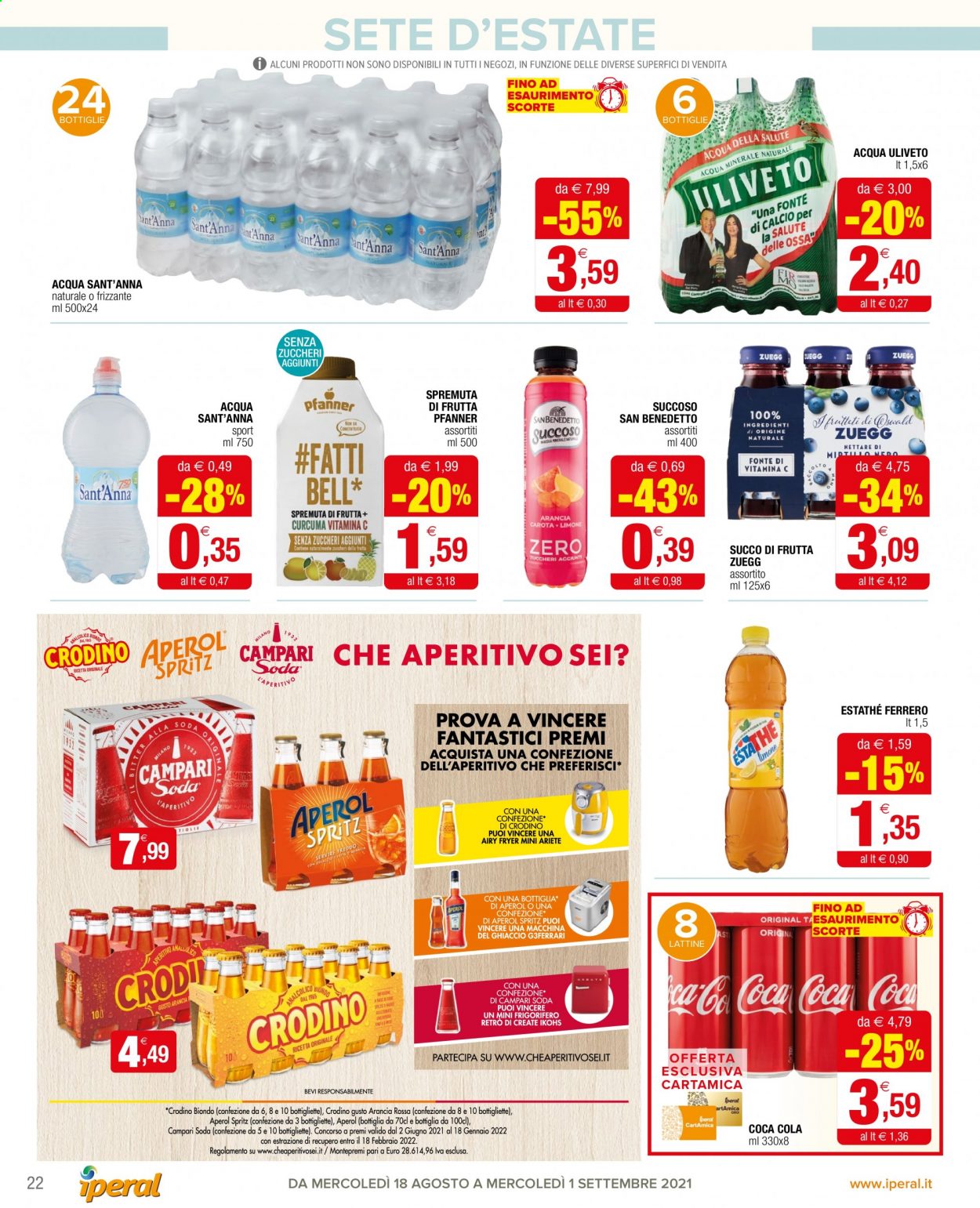 Volantino Iperal - 18/8/2021 - 1/9/2021. Pagina 22