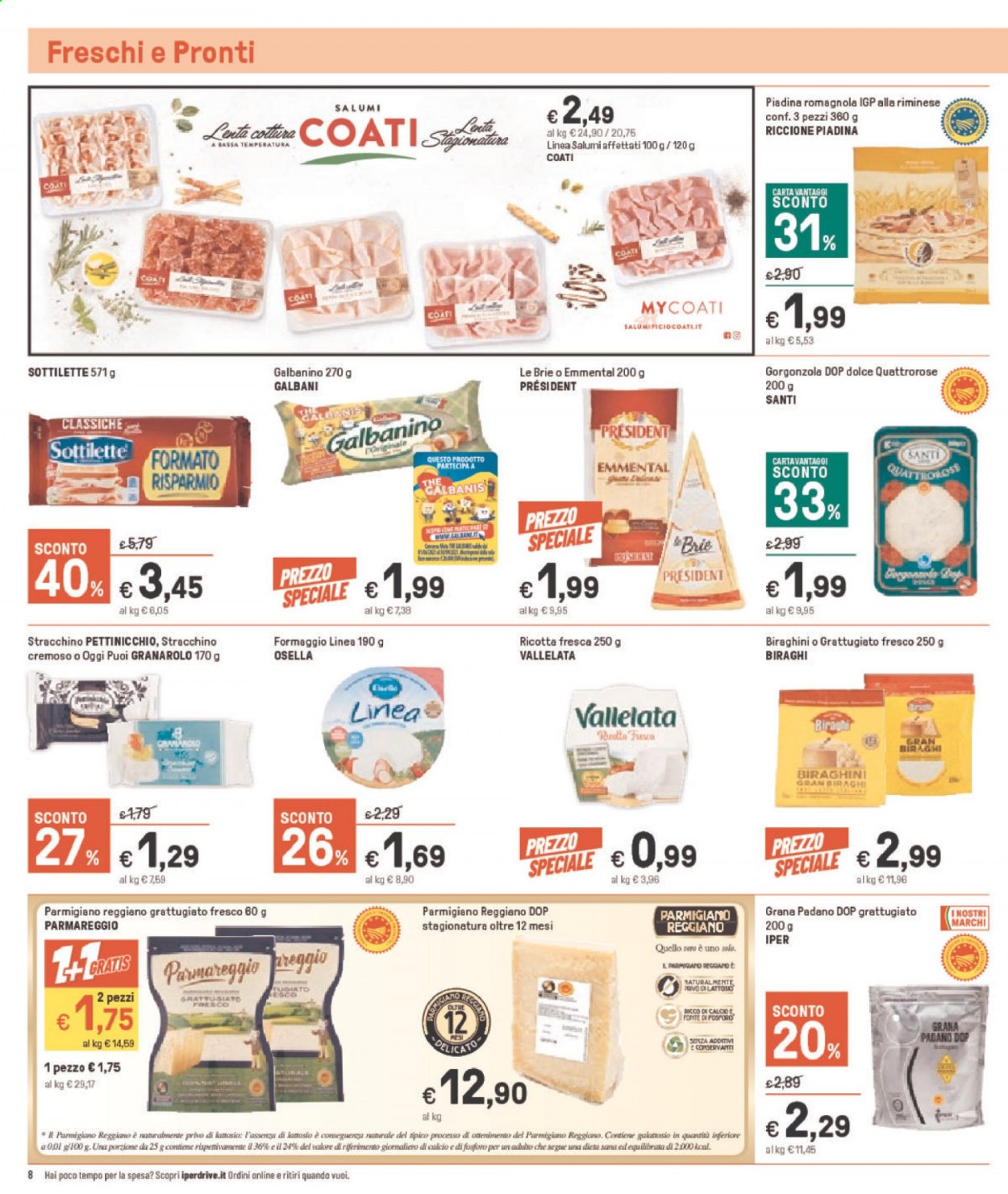 Volantino Iper, La grande i - 20/8/2021 - 1/9/2021. Pagina 8