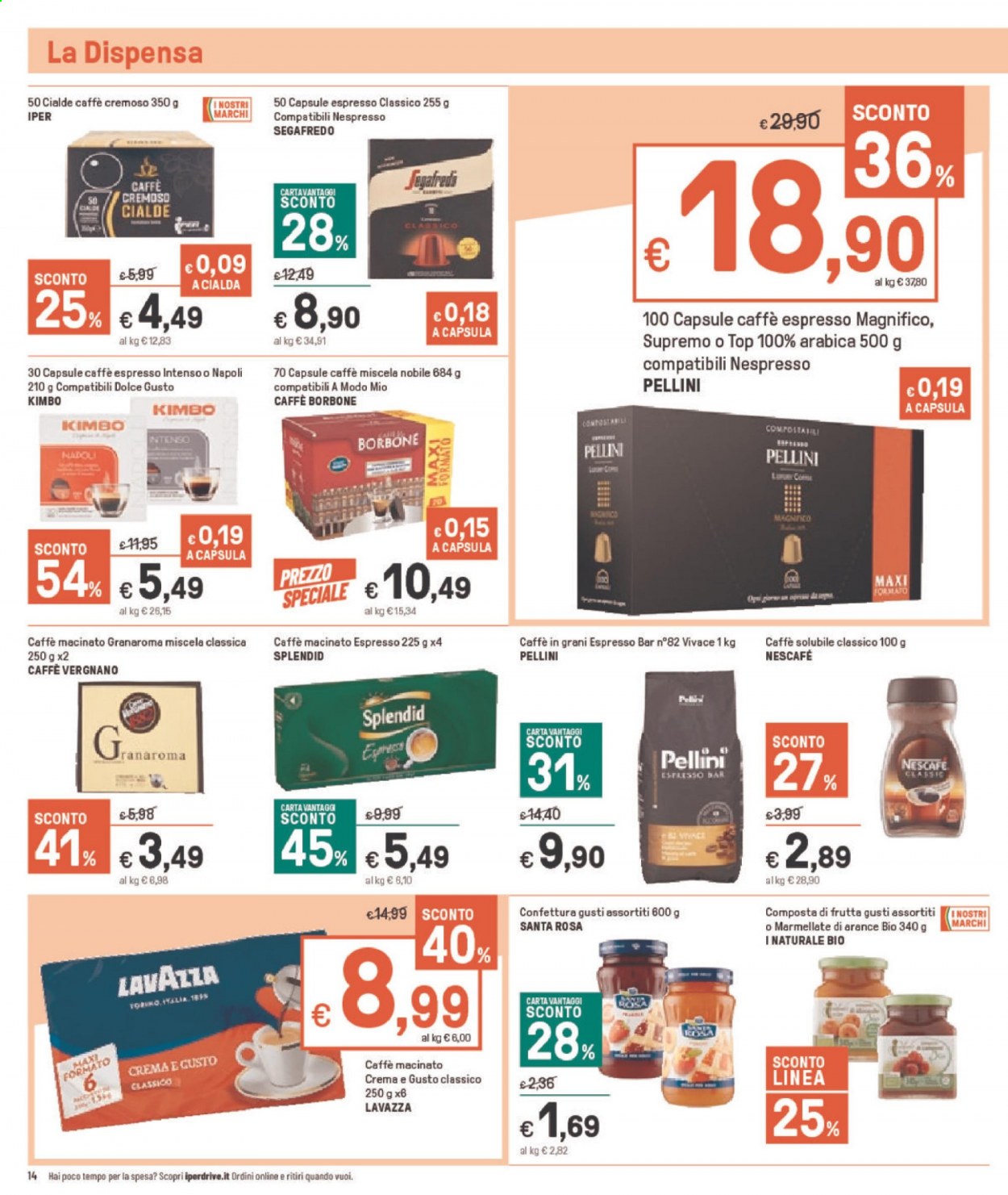 Volantino Iper, La grande i - 20/8/2021 - 1/9/2021. Pagina 14