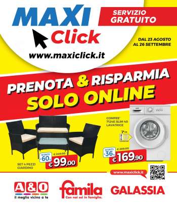 Volantino Famila - 23.8.2021 - 26.9.2021.