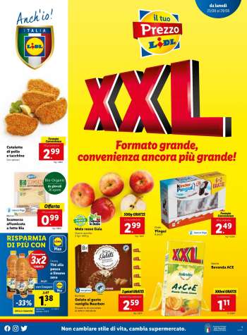 Volantino Lidl - 23.8.2021 - 29.8.2021.