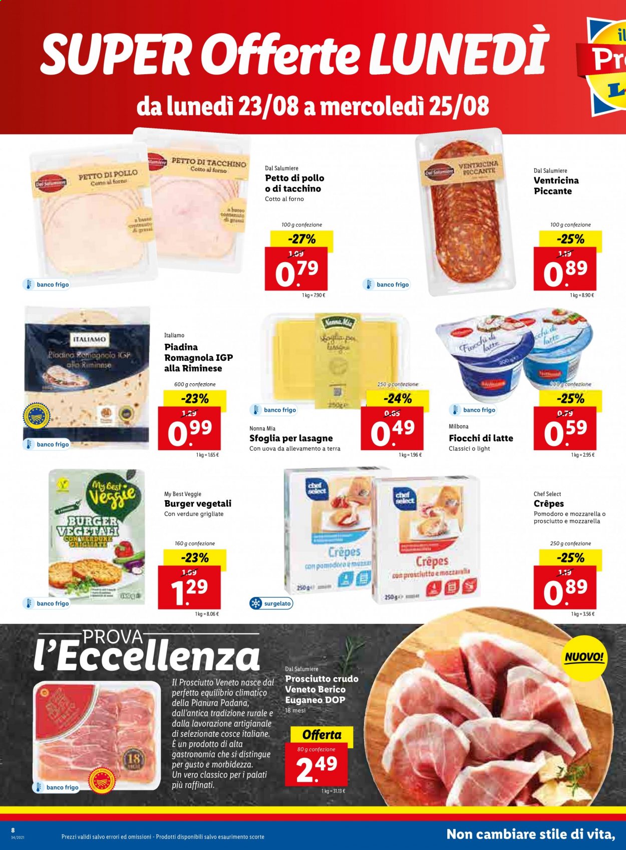 Volantino Lidl - 23/8/2021 - 29/8/2021. Pagina 8