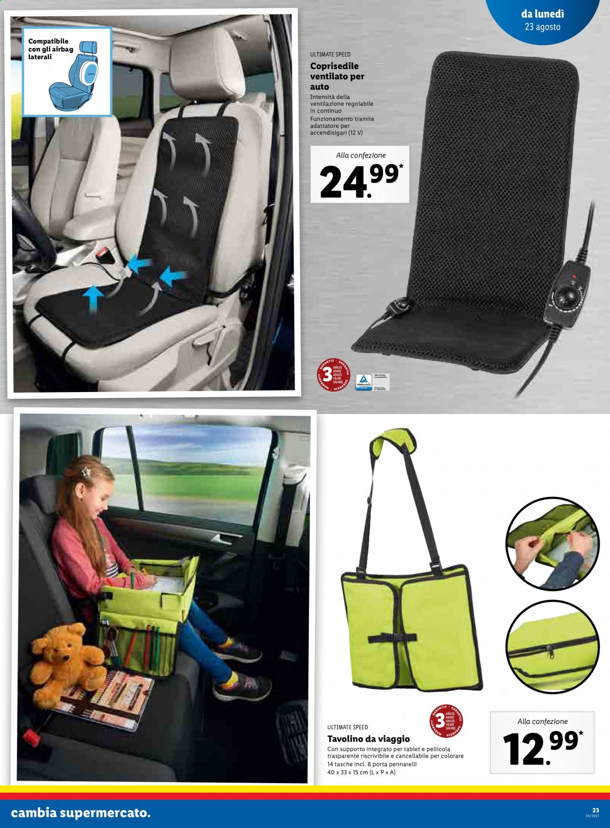 Volantino Lidl - 23/8/2021 - 29/8/2021. Pagina 23