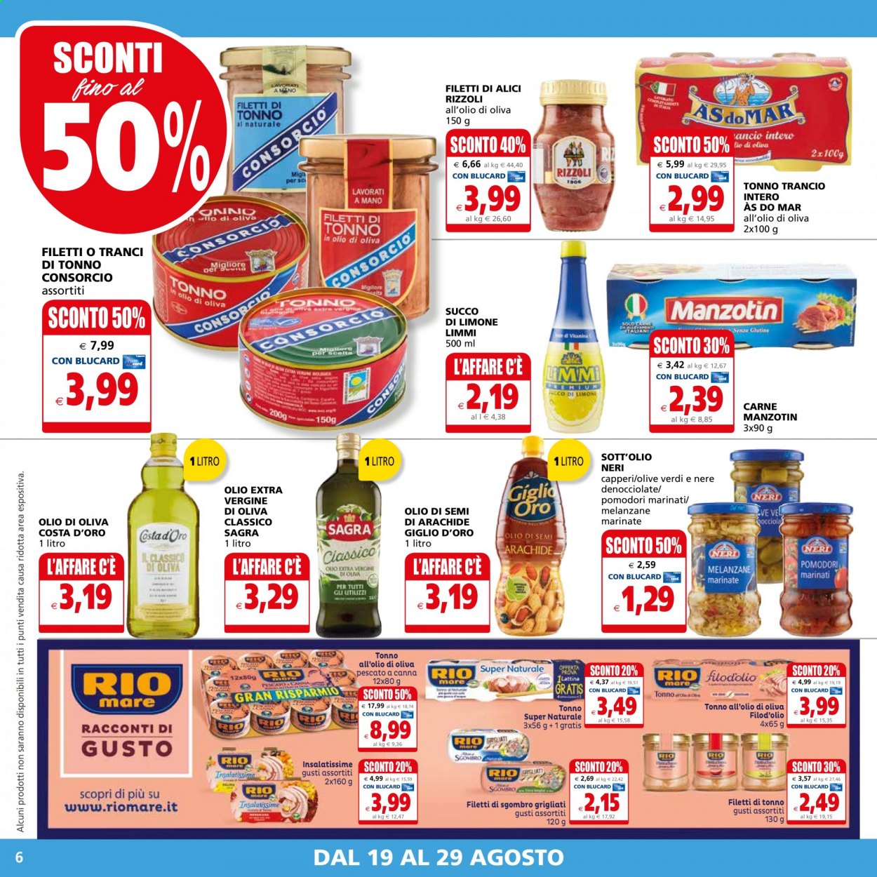 Volantino Il Gigante - 19/8/2021 - 29/8/2021. Pagina 6