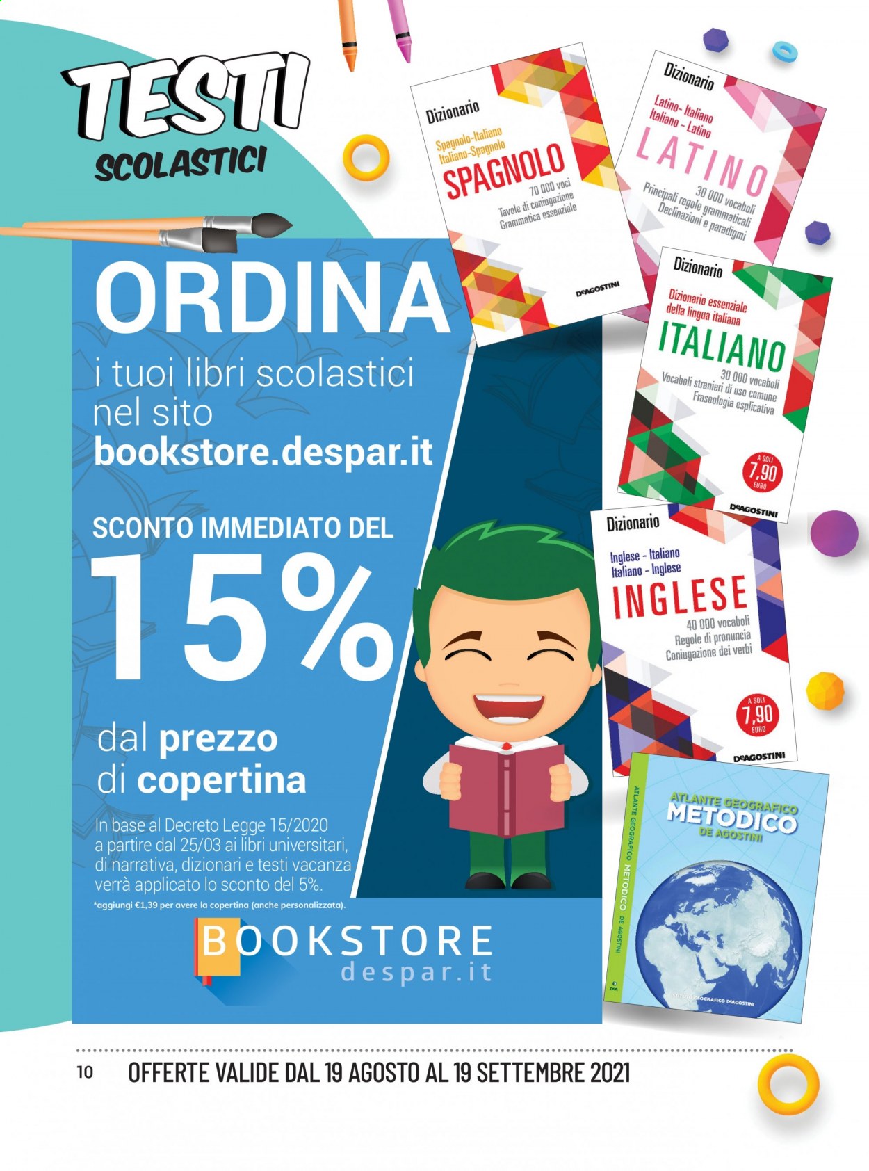 Volantino Interspar - 19/8/2021 - 19/9/2021. Pagina 10