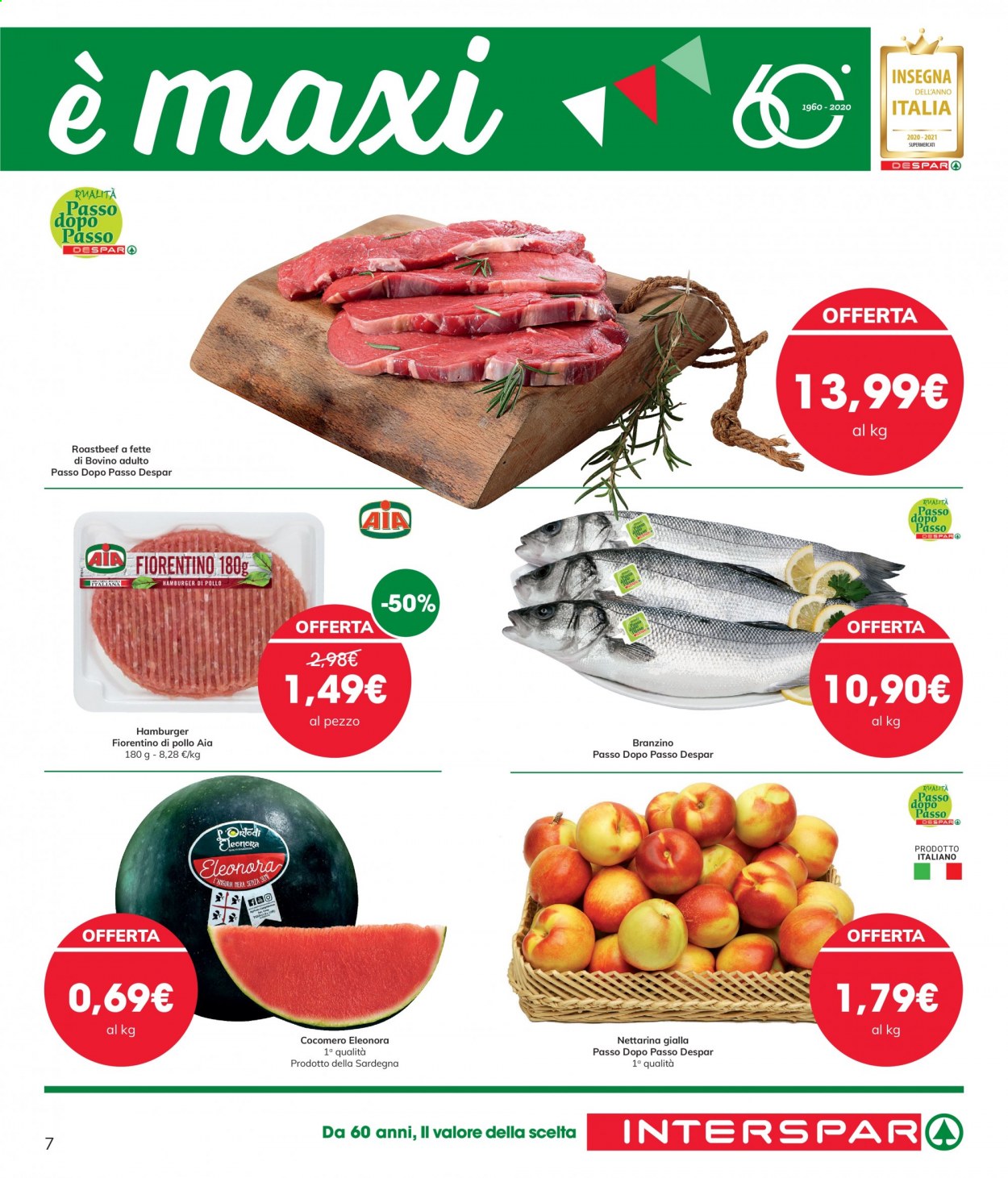 Volantino Interspar - 19/8/2021 - 1/9/2021. Pagina 7