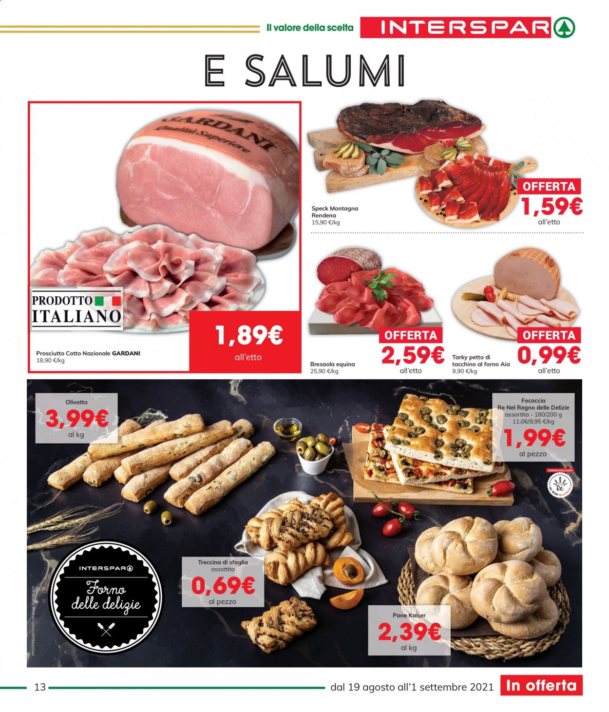 Volantino Interspar - 19/8/2021 - 1/9/2021. Pagina 13