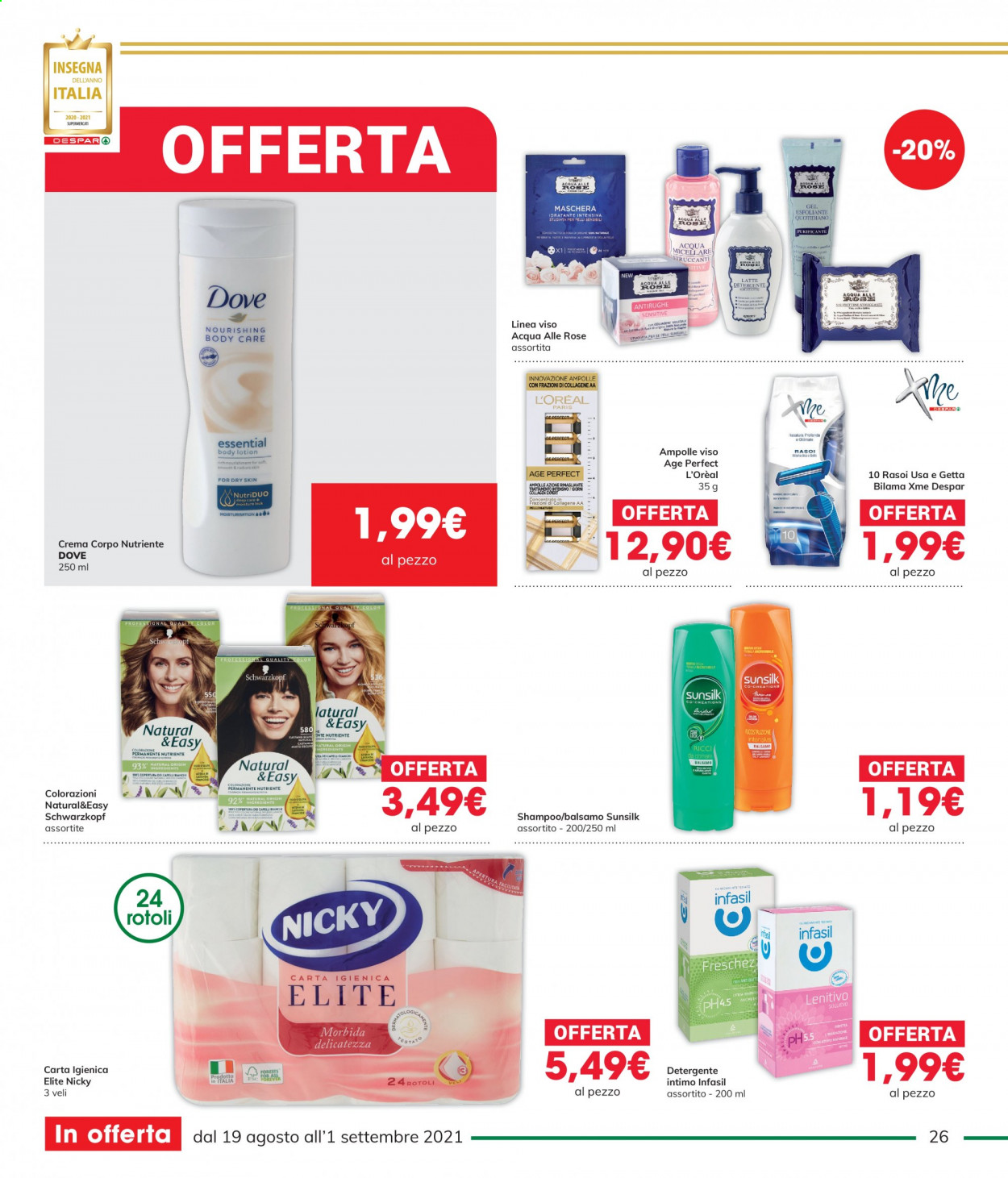 Volantino Interspar - 19/8/2021 - 1/9/2021. Pagina 26