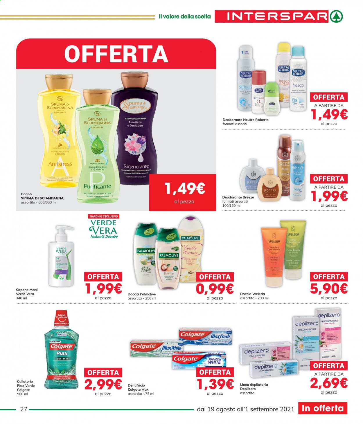 Volantino Interspar - 19/8/2021 - 1/9/2021. Pagina 27