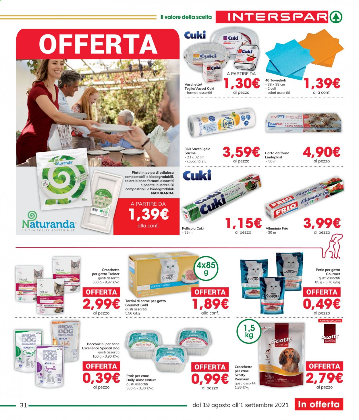 Volantino Interspar - 19/8/2021 - 1/9/2021. Pagina 31