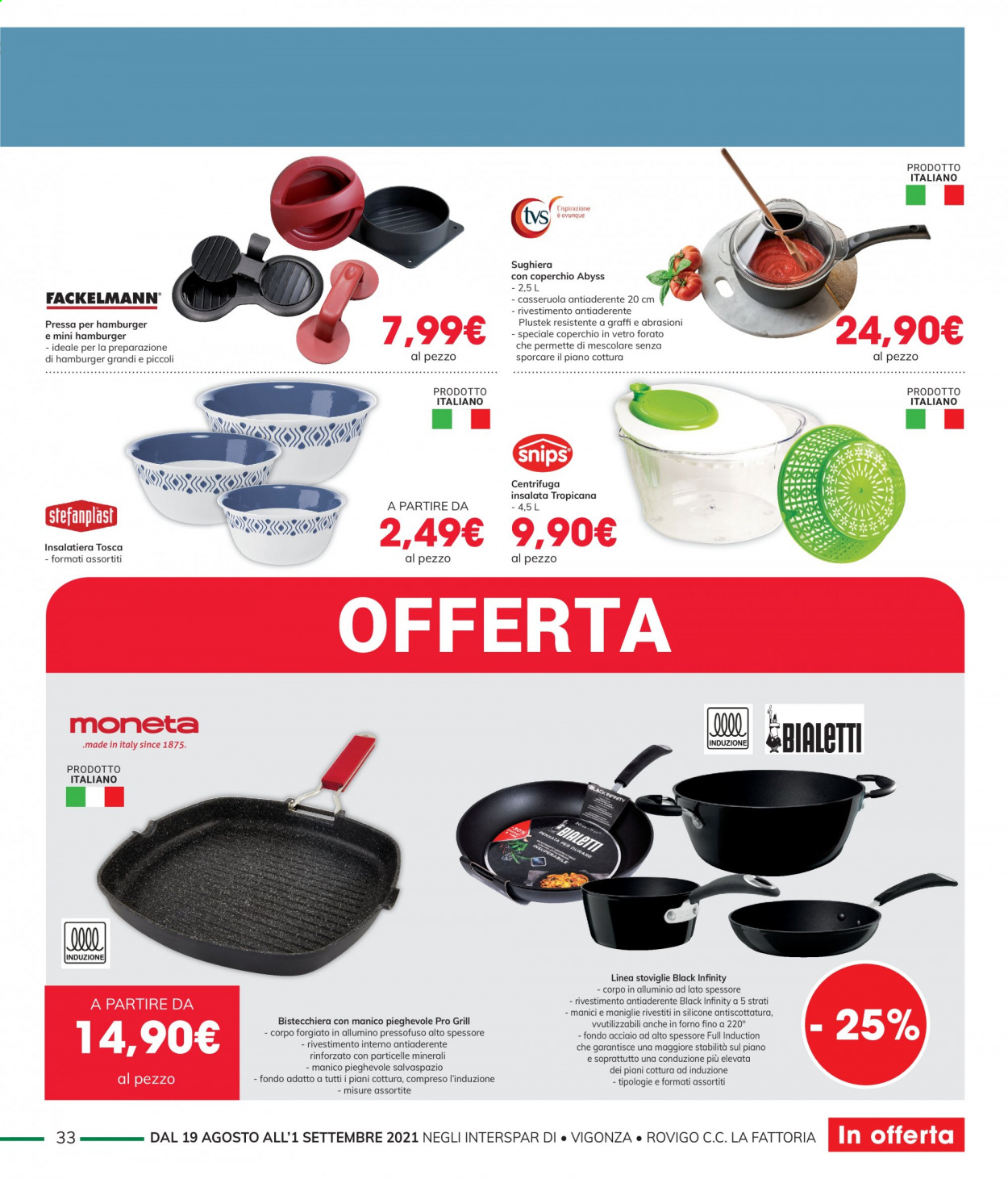 Volantino Interspar - 19/8/2021 - 1/9/2021. Pagina 33