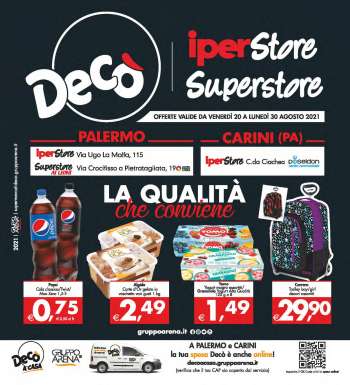 Volantino Deco - 20.8.2021 - 30.8.2021.