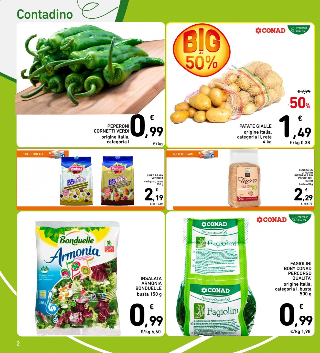 Volantino Conad - 23/8/2021 - 2/9/2021. Pagina 2
