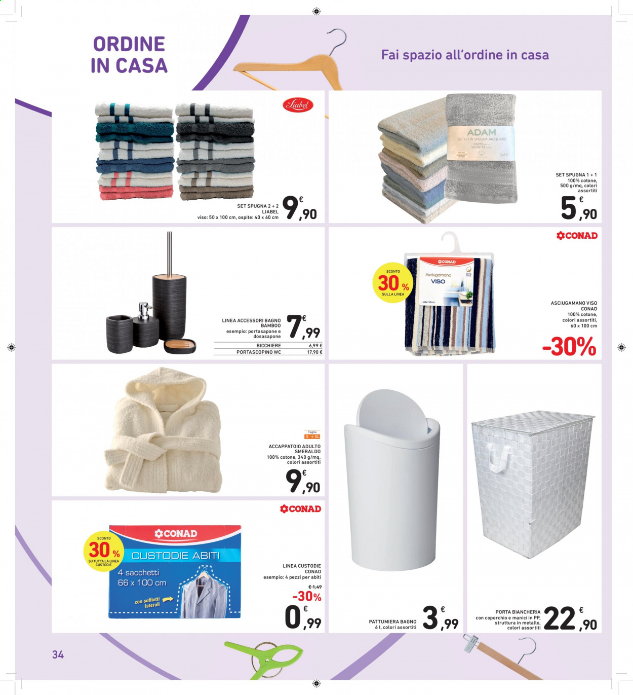 Volantino Conad - 23/8/2021 - 2/9/2021. Pagina 34