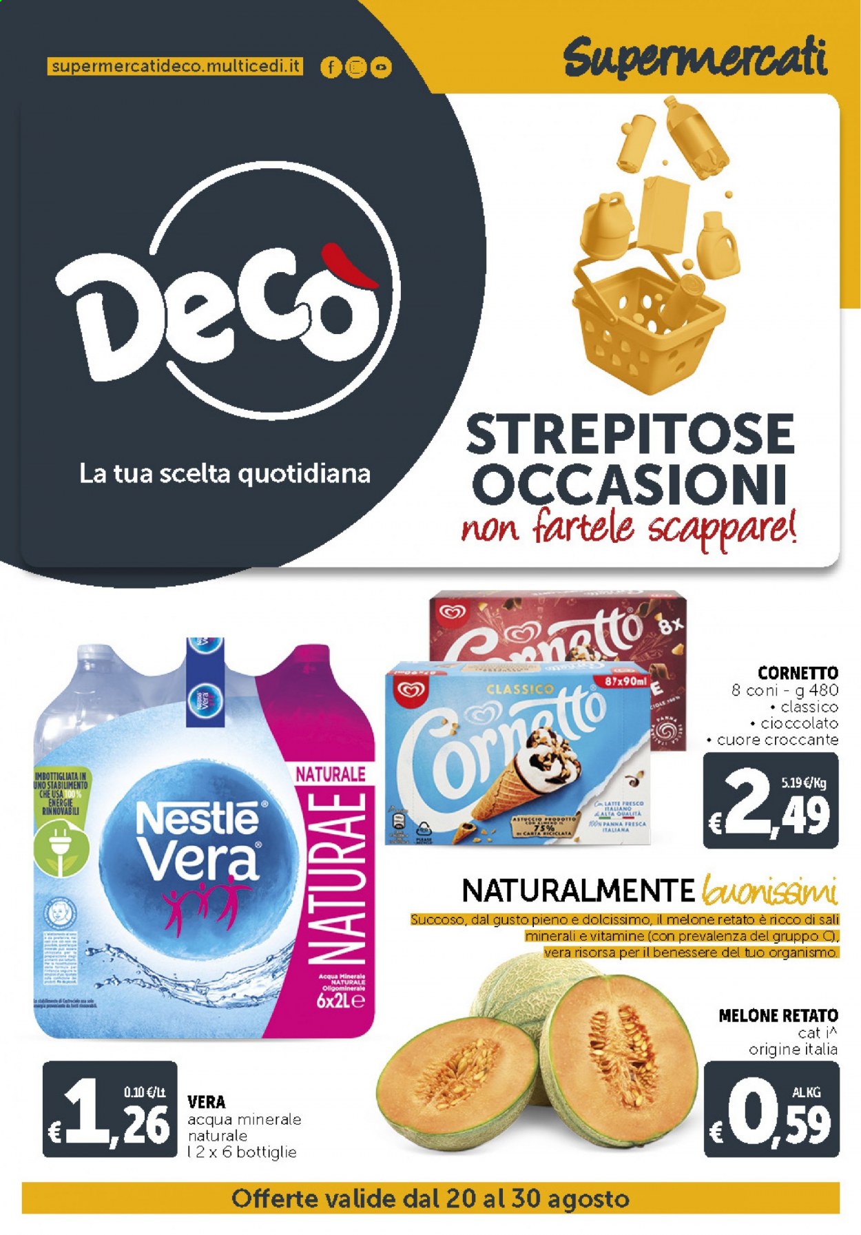 Volantino Deco - 20/8/2021 - 30/8/2021. Pagina 1