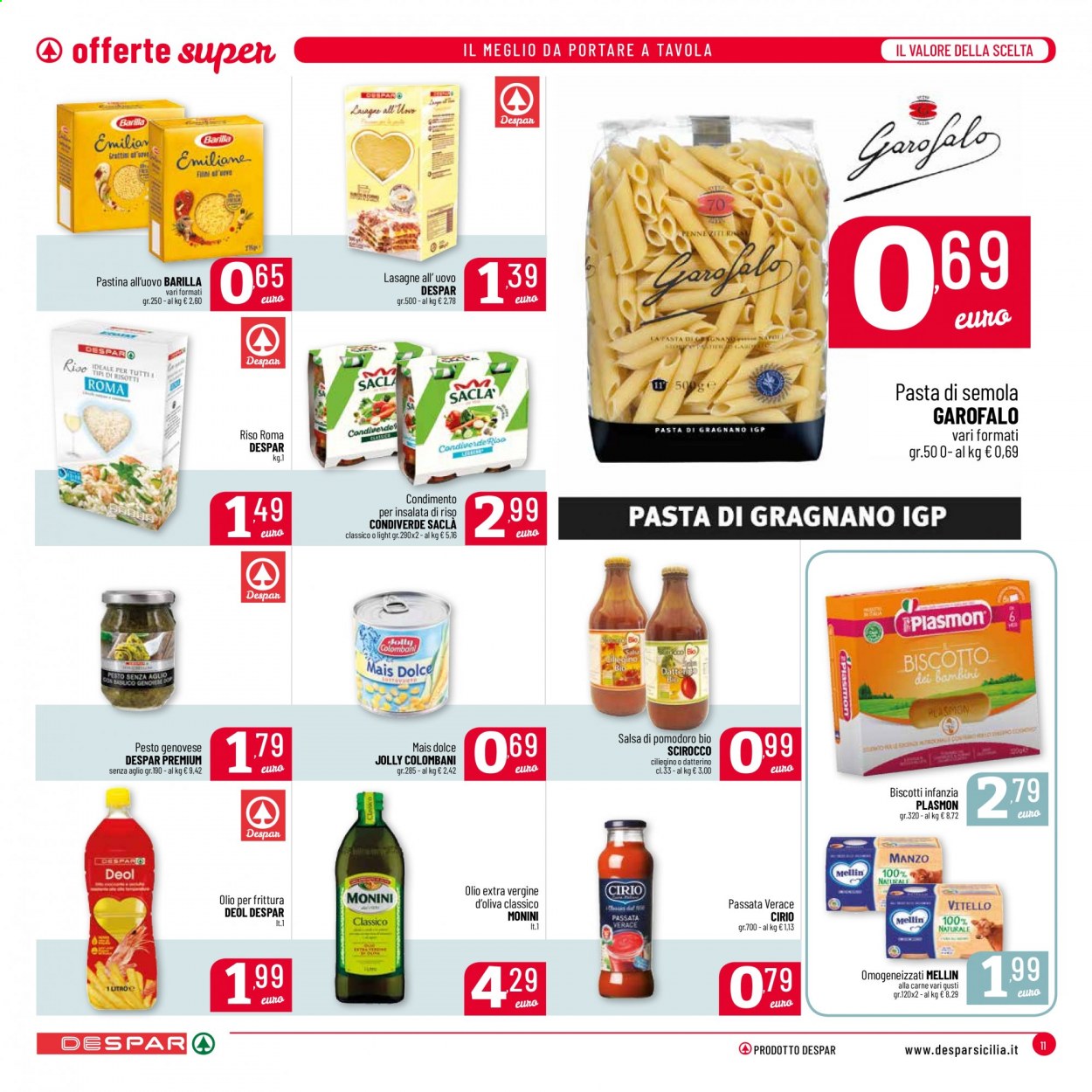 Volantino Despar - 20/8/2021 - 29/8/2021. Pagina 11