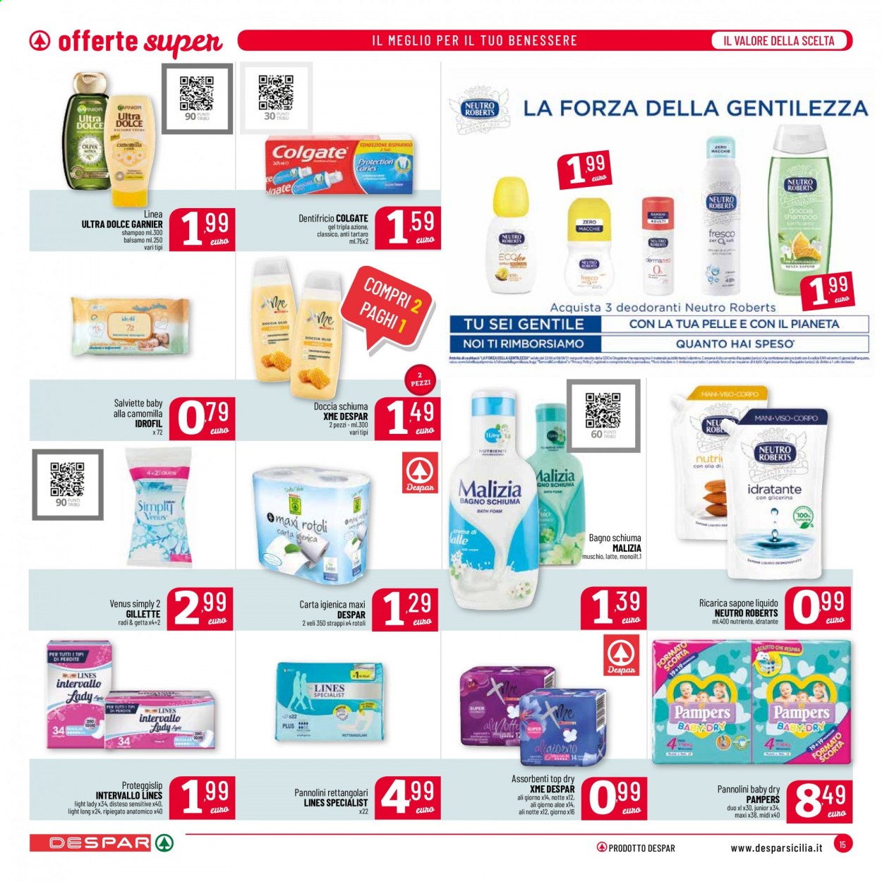 Volantino Despar - 20/8/2021 - 29/8/2021. Pagina 15