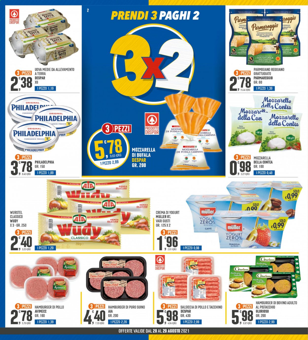 Volantino Eurospar - 20/8/2021 - 29/8/2021. Pagina 2