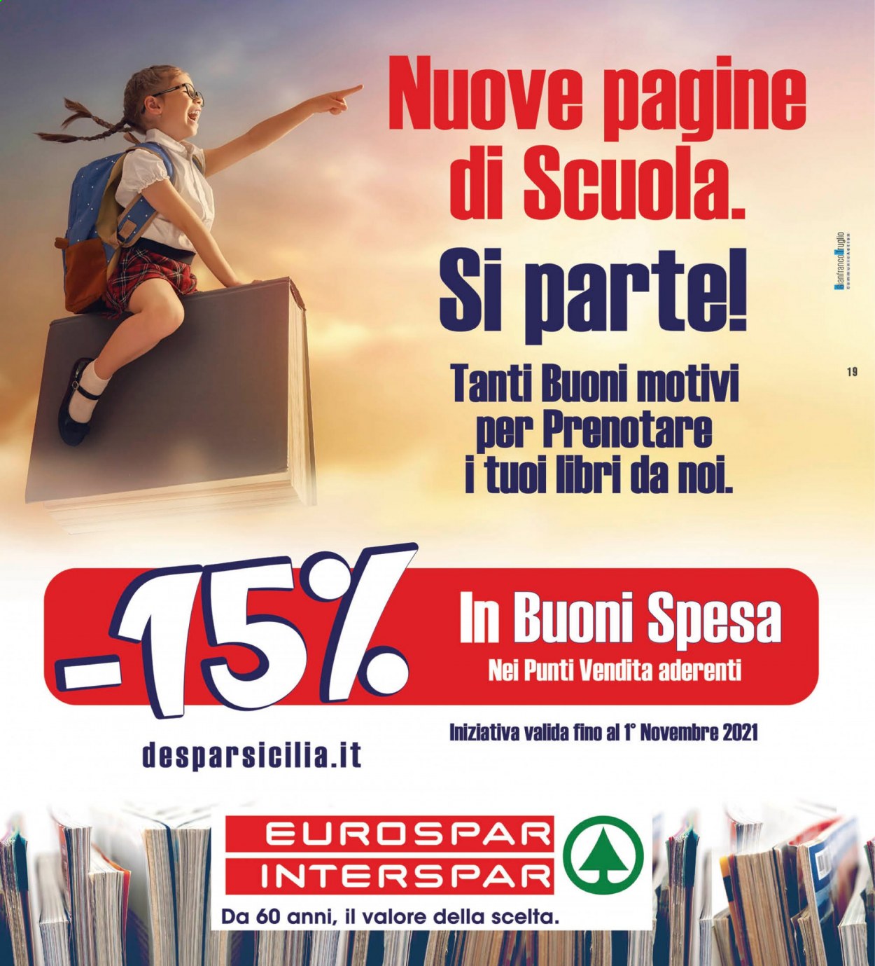 Volantino Eurospar - 20/8/2021 - 29/8/2021. Pagina 19