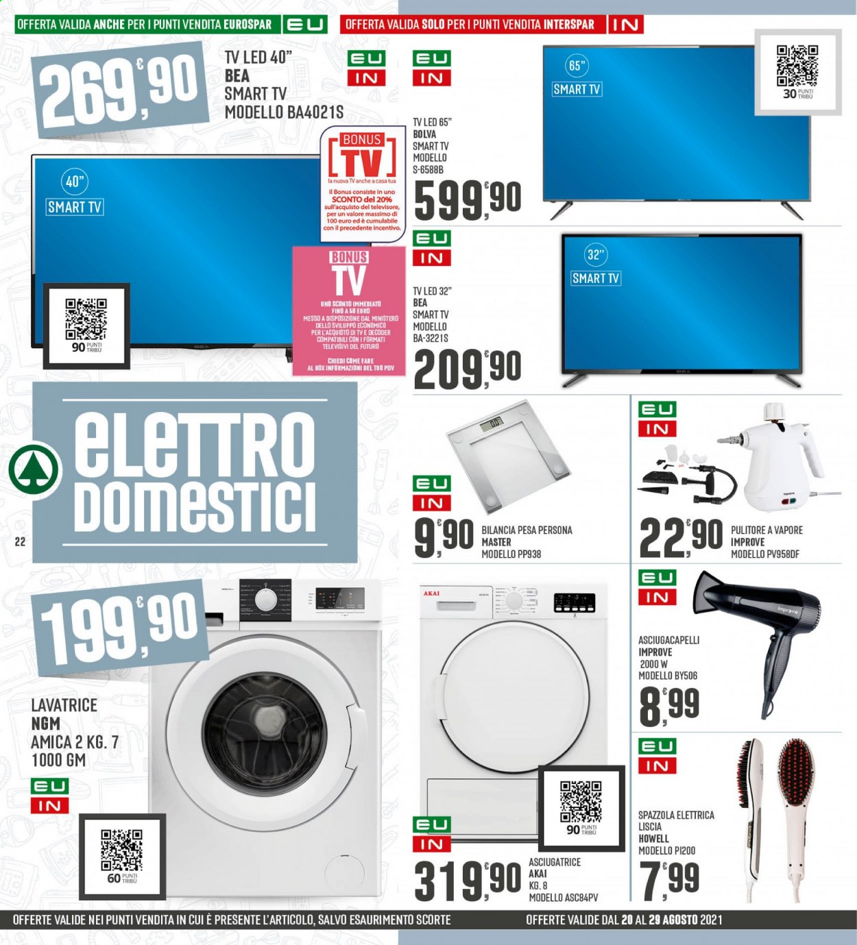 Volantino Interspar - 20/8/2021 - 29/8/2021. Pagina 22