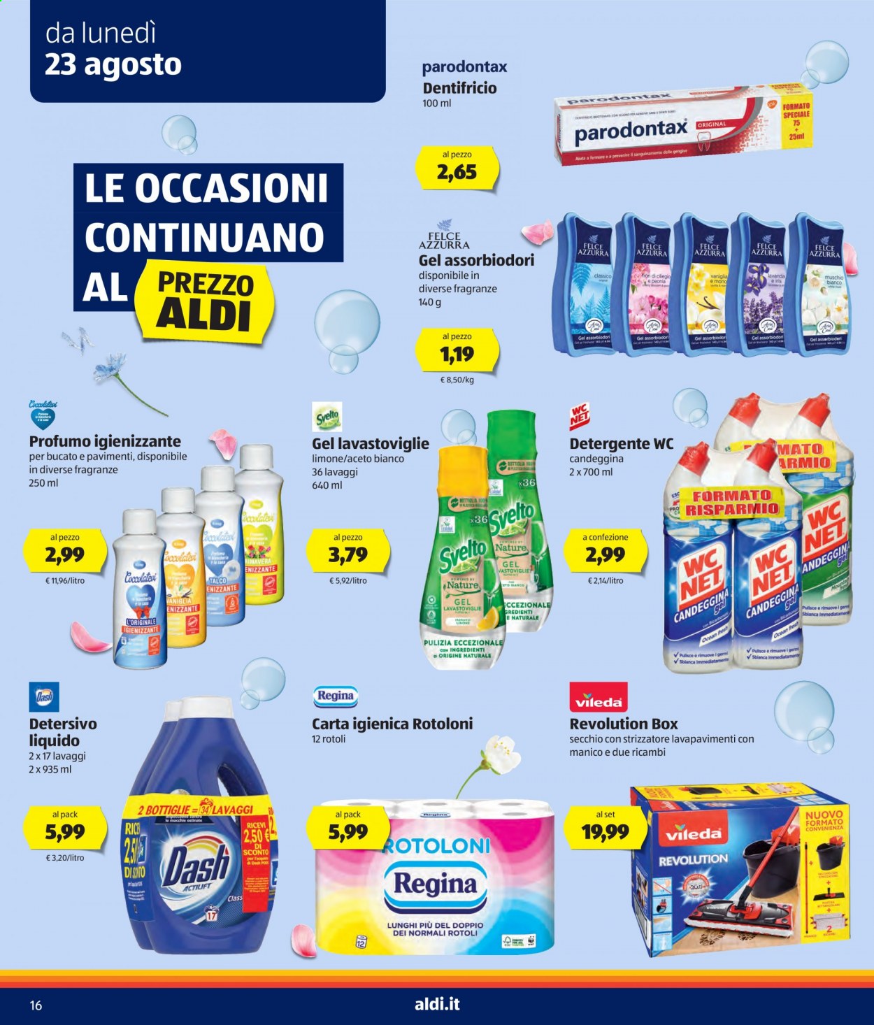 Volantino Aldi - 23/8/2021 - 29/8/2021. Pagina 16